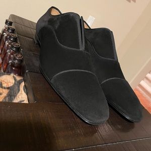 Black Suede Alpha Male Christian Louboutin Size 48 (15).